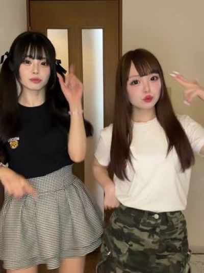 大阪 コンカフェ #大阪心斎橋 #双子コーデ #メイド服 #めみにょcpチャンネル #心斎橋カフェ #大阪 #心斎橋 @おまえのすきぴ @奇跡の3頭身 